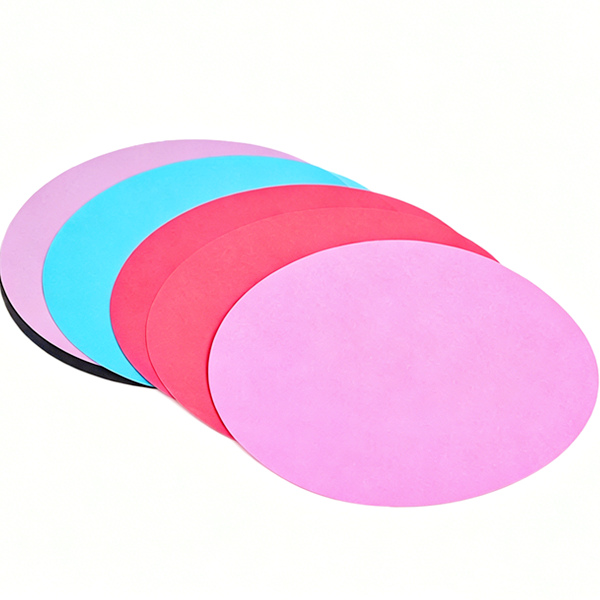 Fiber rubber polishing pad